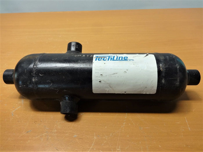 TLDP312CSXHF8A - DRIP POT, TECHLINE CONDENSATE DRIP POT, 3” SCH. 80 CARBON STEEL PIPE. STANDARD BOM: