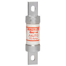 A4J70 - Fuse, 70A, 600V, Class J, A4J Type, Fast Acting, FERRAZ A4J70 P/N: FUSE-000070
