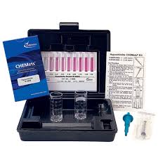 K5808 - Chlorine (hypochlorite) — CHEMets Visual Test Kit, Cat No K-5808