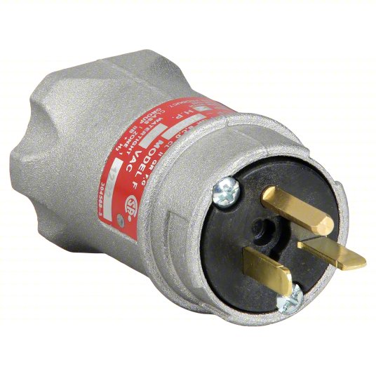 ECP20232 - PLUG, HAZARDOUS LOCATION 250V, 20A, 2W, 3P, 6-20P GRAINGER ITEM#11Y364