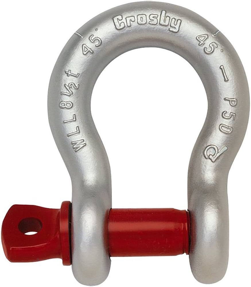 1019466 - Shackles CROSBY 1/4&quot; WWL 1/2 TONS