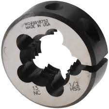 79771226 - Hex Rethreading Die: 7/16-28, Right Hand, Carbon Steel, MSC# 79771226. To be use on spiti