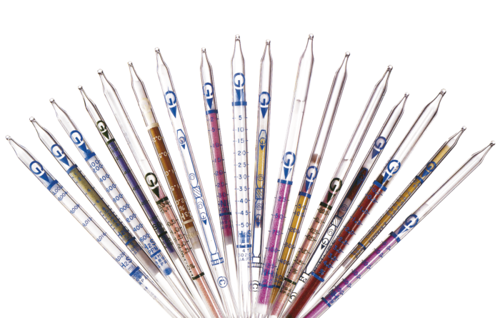 6L - Gastec 6L Detector Tubes, Water Vapor, 0.05-2 mg/L, Box of 10 Each