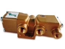 VSP3301MS11167 - Valve, Versa, Pneumatic, Nickel Plated Brass, 3-Way, 1/4 In Connections, High Nitri