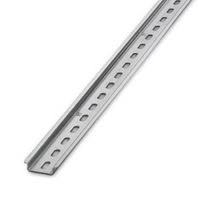 814681 - Phoenix Contact, DIN rail perforated - NS 35/ 7.5 AL PERF 2000MM,Standard profile, width: 3