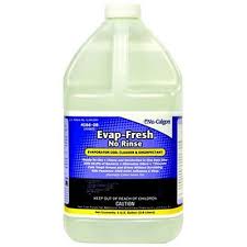 4166-08 - Evaporator Cleaner: Liquid, 1 gal Size, Clear