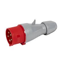 52953 - PLUG, STRAIGHT IP44,32A,380-415V 3P+E