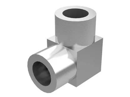 8B4884 - NPTF 90 Degree Elbow Adaptor
