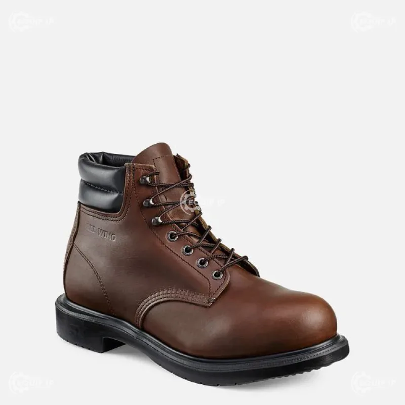 2245/10 - BOOTSIZE:6 INGENDER: MEN'SCOLOR: BROWN, RED WINGSPECIAL_FEATURES:2245/NA,10