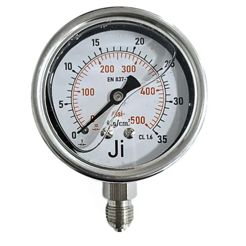 52798623 - GAUGE, PRESSURE, 0-60PSI GF.2 1/2'' SS CASE, SS INTS 1/4 NPT, CBM CONN, FP 0-60PSIGLYCERI