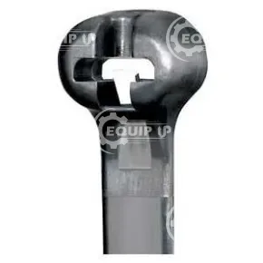 BT4LH-L0 - Dome-Top® BT4LH-L0 Barb Tie, Black, UV PA6.6, 14.9"L, 120lb, PK50