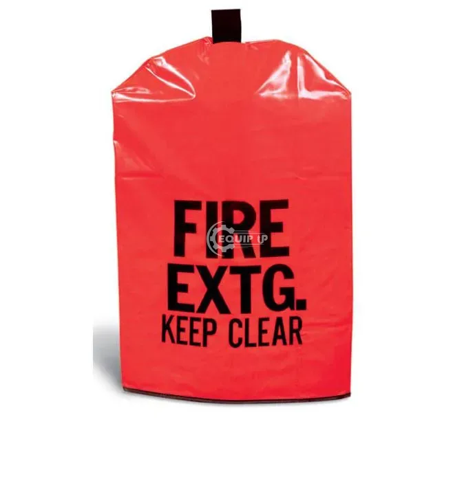 FEC1 - COVER CLOSURE TYPE: VELCRO MATERIAL: REINFORCED HD VINYL FLUORESCENT COLOR: RED FOR FIRE EXTI