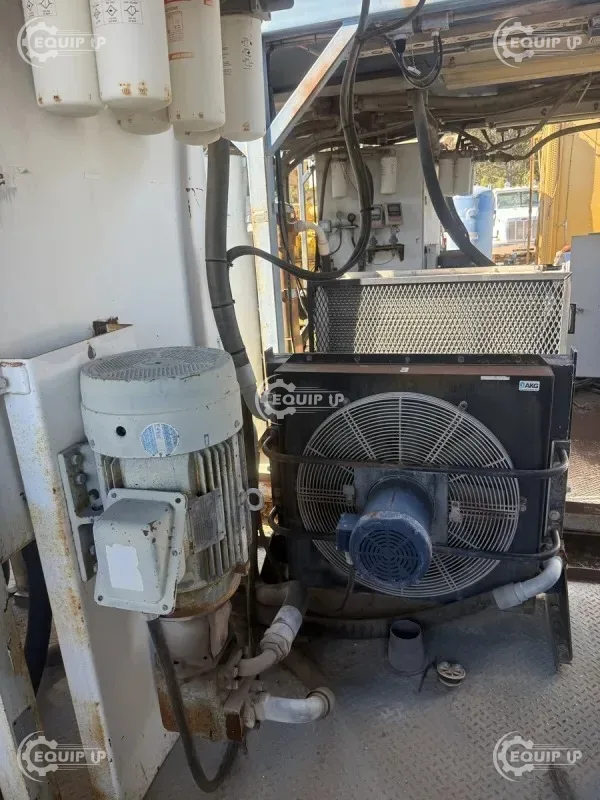 Skid Mounted Axon Energy Hydraulic Power Unit with Detroit Diesel Series 60 Engine