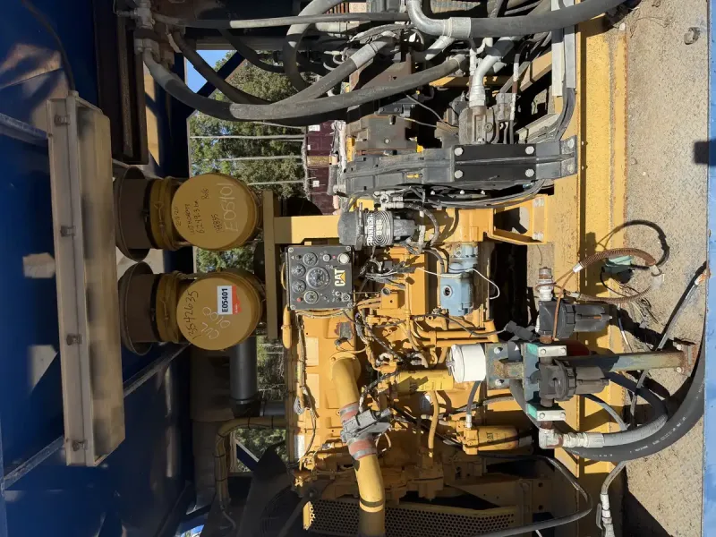 Skid Mounted Axon Energy  6,249.3 hrs Hydraulic Power Unit with a Caterpillar C18 Engine