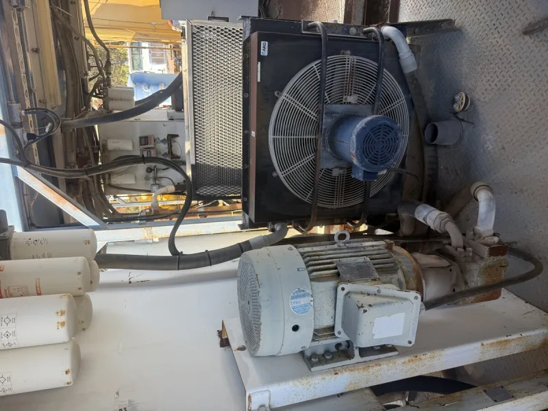 Skid Mounted Axon Energy Hydraulic Power Unit with Detroit Diesel Series 60 Engine